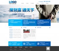 金融贷款公司网站建设